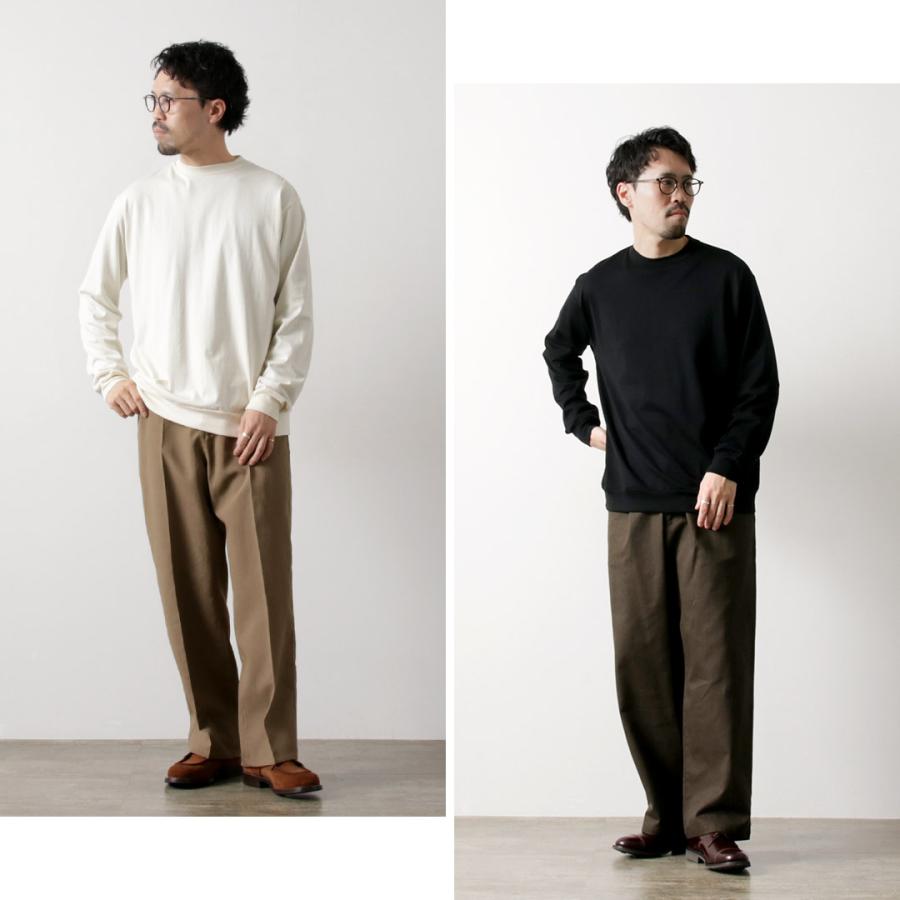 LIFiLL（リフィル） スウェット ロングスリーブTシャツ / メンズ トップス カットソー 長袖 インナー スーピマコットン 無地 | LIFiLL | 15