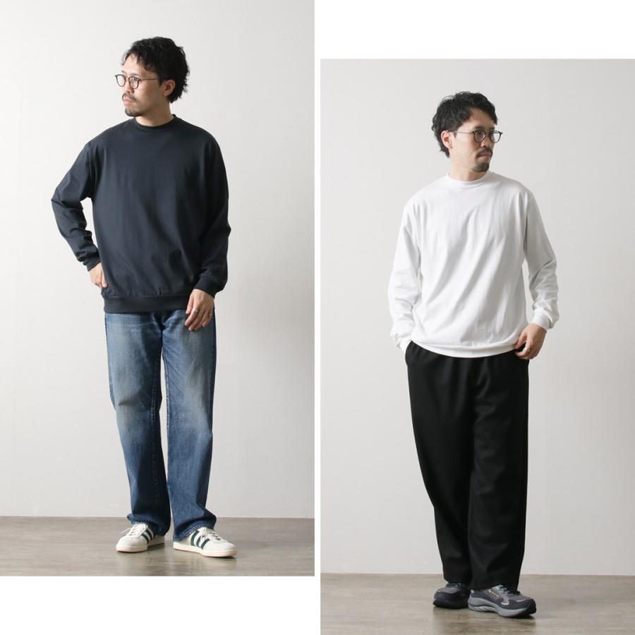 LIFiLL（リフィル） スウェット ロングスリーブTシャツ / メンズ トップス カットソー 長袖 インナー スーピマコットン 無地 | LIFiLL | 16