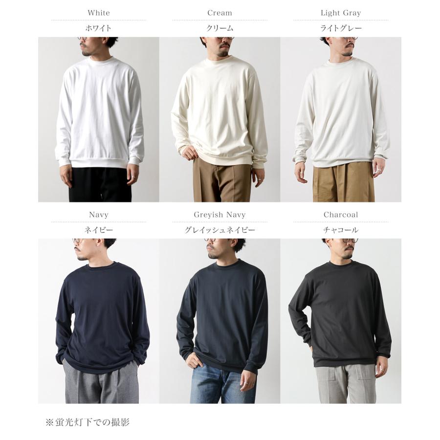 LIFiLL（リフィル） コットニー ロングスリーブTシャツ 日本製 / メンズ 長袖 | LIFiLL | 08