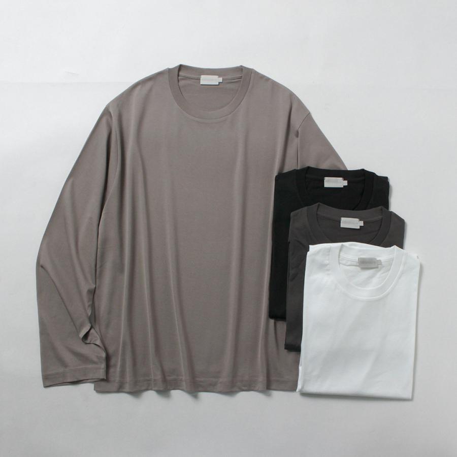 HANDVAERK（ハンドバーク） 60/2 ロングスリーブTシャツ / メンズ Tシャツ ロンT 無地 綿 コットン 60/2 L/S T-SHIRT | handvaerk | 06