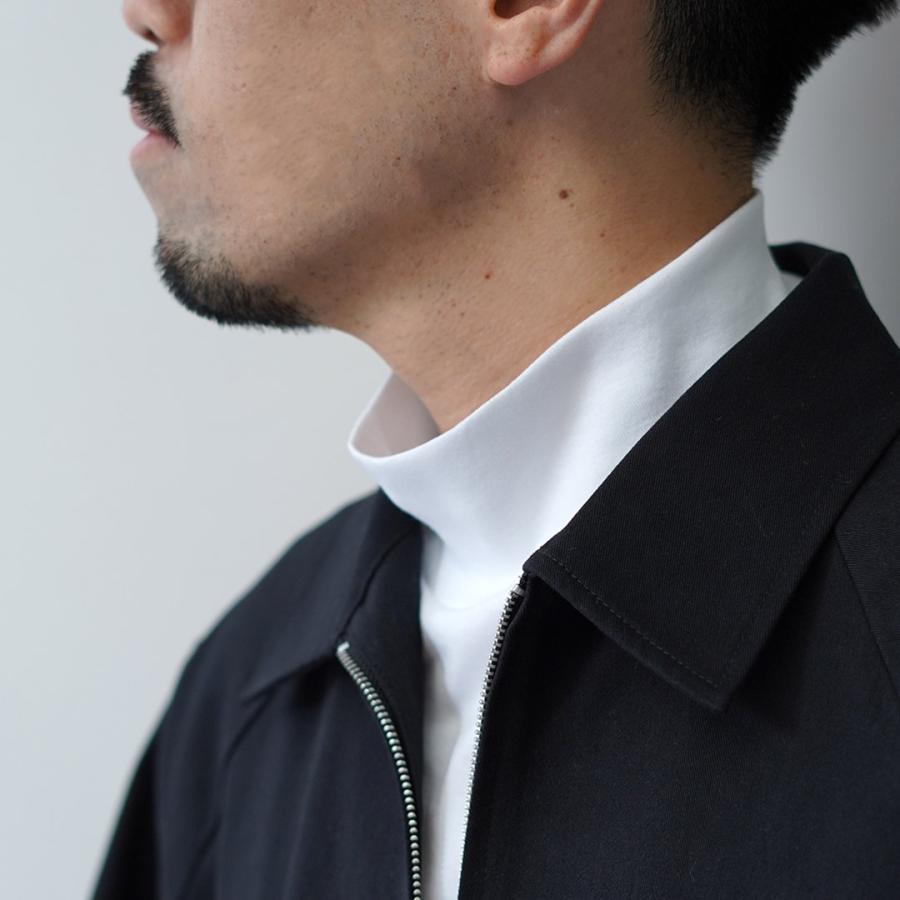 HANDVAERK（ハンドバーク） 60/2 モックネック ロングスリーブTシャツ / メンズ 長袖 ロンT 綿 コットン ハイネック | handvaerk | 12