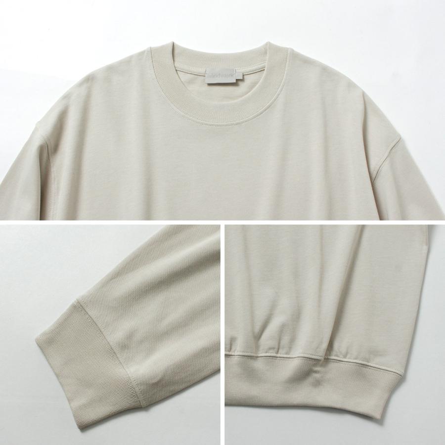 HANDVAERK（ハンドバーク） 30//- クルーネック ロングスリーブTシャツ / メンズ 長袖 ロンT 無地 コットン 綿 | handvaerk | 15