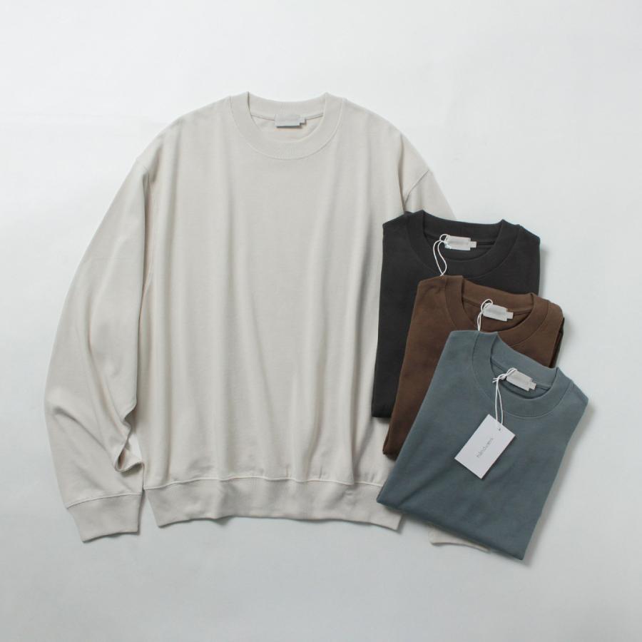 HANDVAERK（ハンドバーク） 30//- クルーネック ロングスリーブTシャツ / メンズ 長袖 ロンT 無地 コットン 綿 | handvaerk | 06