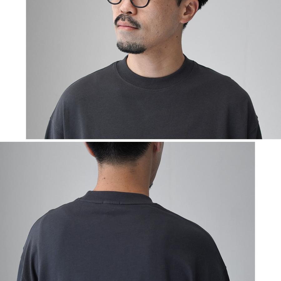 HANDVAERK（ハンドバーク） 30//- クルーネック ロングスリーブTシャツ / メンズ 長袖 ロンT 無地 コットン 綿 | handvaerk | 11