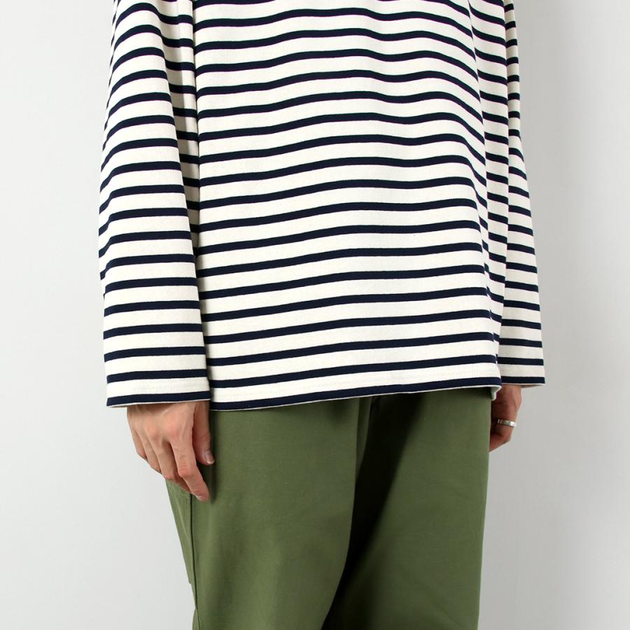 ORCIVAL オーシバル クルーネック ボーダー ロングスリーブ Tシャツ ３ BEAMS（ビームス）【別注】ORCIVAL / クルーネック ボーダー
