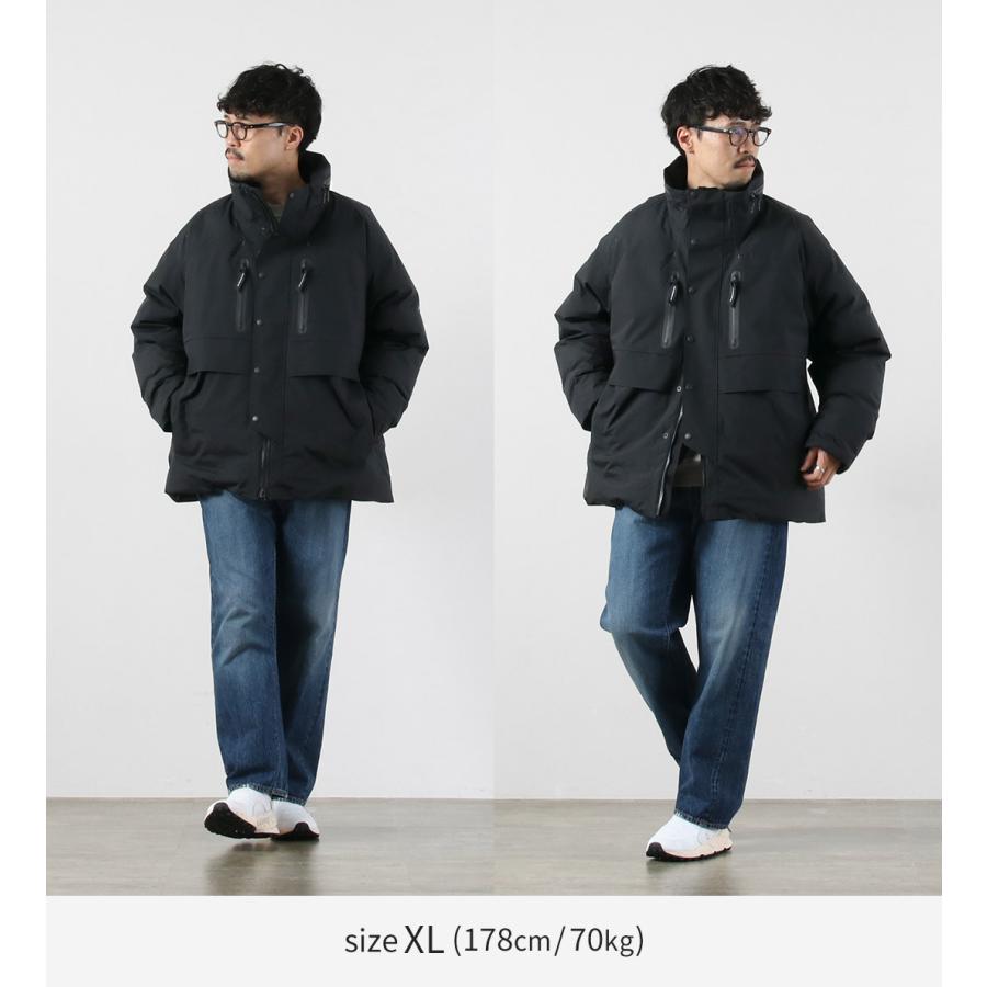 AND WANDER（アンドワンダー） レインプルーフ ダウンジャケット / メンズ 撥水 アウトドア 防水 河田フェザー 透湿 | and wander | 05
