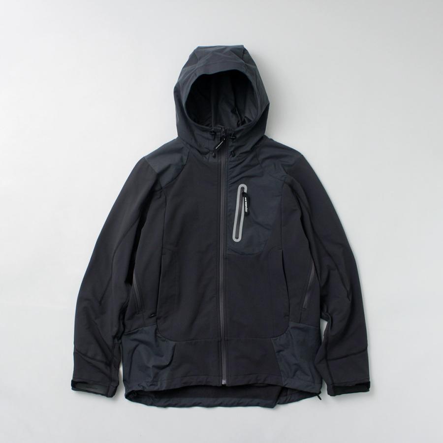 AND WANDER（アンドワンダー）ストレッチ シェルジャケット / アウター 防風 撥水 ベンチレーション 止水ジッパー ストレッチ | and wander | 05