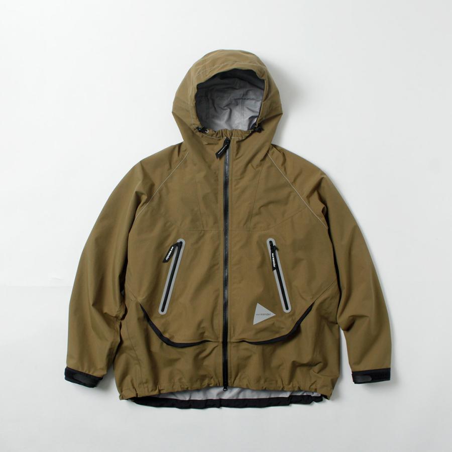 andWonder レインジャケット 楽天市場】AND WANDER（アンドワンダー） 2.5レイヤー ハイカー