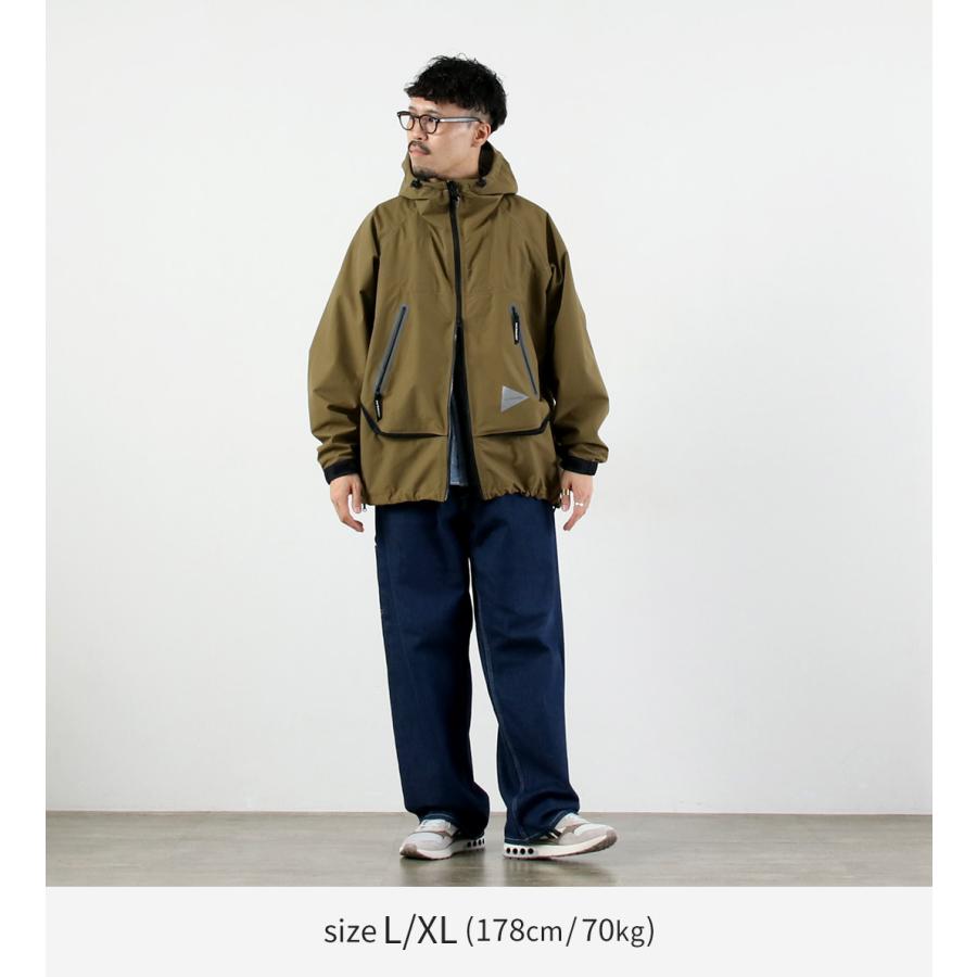 and wander AND WANDER（アンドワンダー） ルーズフィッティング