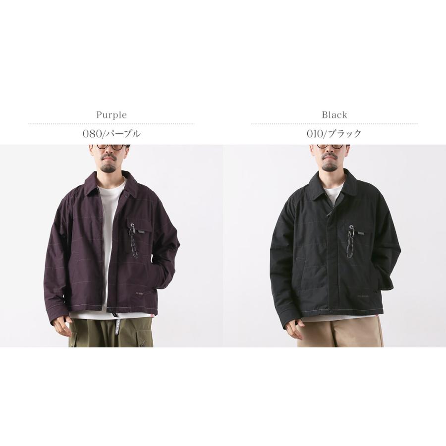 AND WANDER（アンドワンダー） コットンナイロン オクタ スイングトップ ジャケット / アウター メンズ 中綿 撥水 裏起毛 | and wander | 03