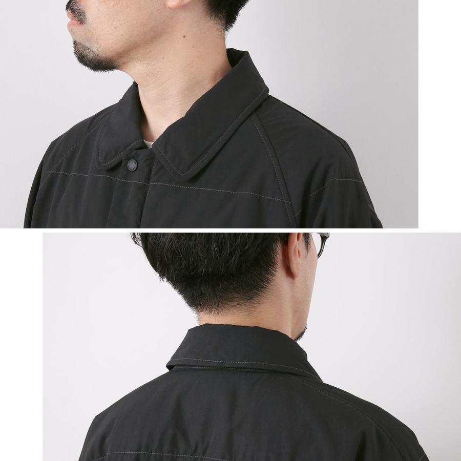 AND WANDER（アンドワンダー） コットンナイロン オクタ スイングトップ ジャケット / アウター メンズ 中綿 撥水 裏起毛 | and wander | 10