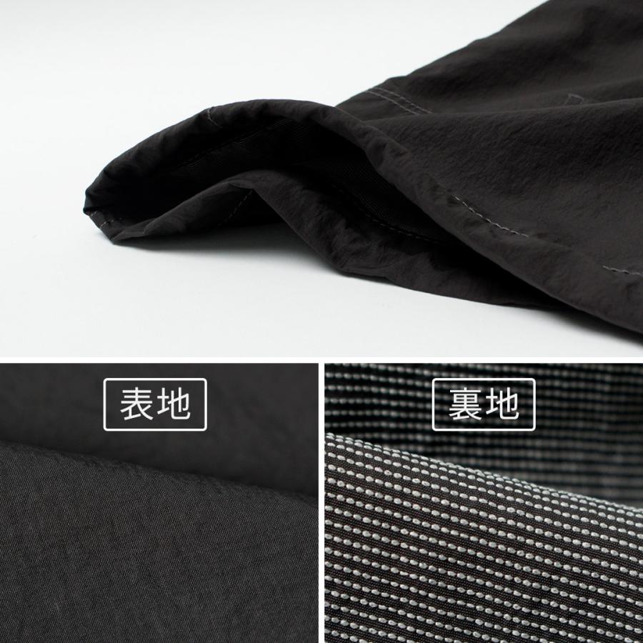 AND WANDER（アンドワンダー） クリンクル ナイロン シャツジャケット / メンズ ライトアウター 羽織 撥水 アウトドア 日本製 | and wander | 07