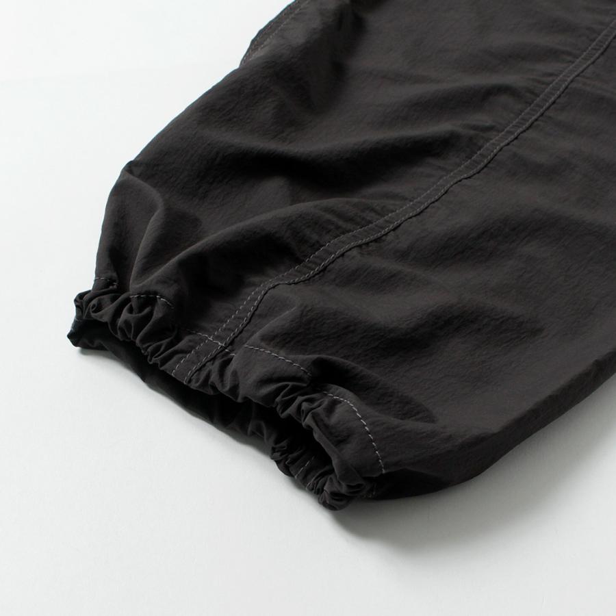 and wander AND WANDER（アンドワンダー） クリンクル ナイロン