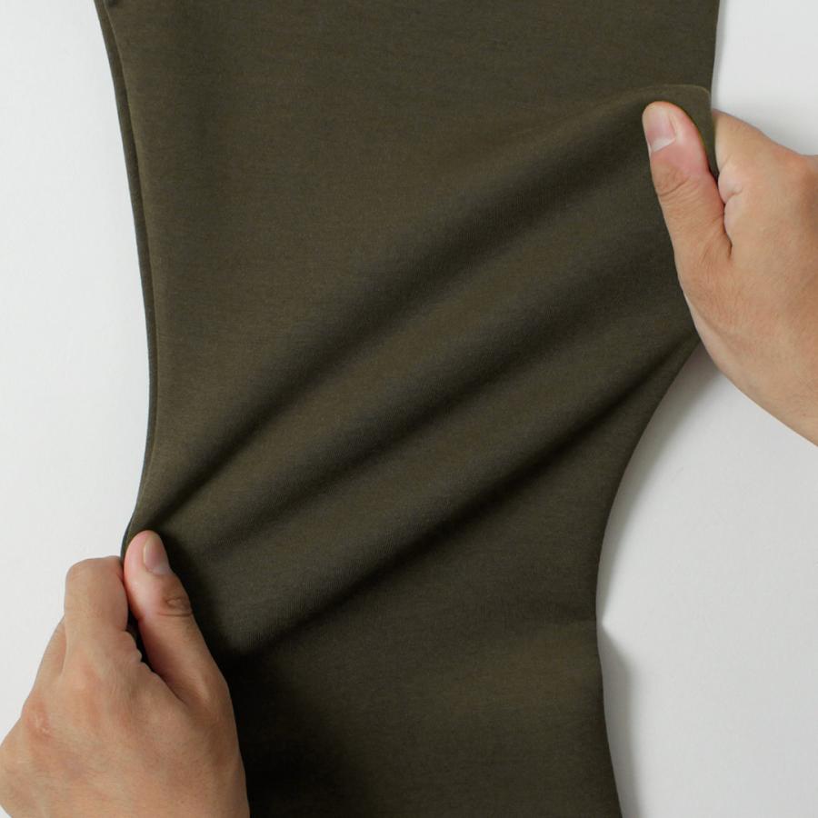 AND WANDER（アンドワンダー） エアリーウォーム プルオーバー / メンズ 長袖 Tシャツ ロンT 薄手スウェット ストレッチ | and wander | 10