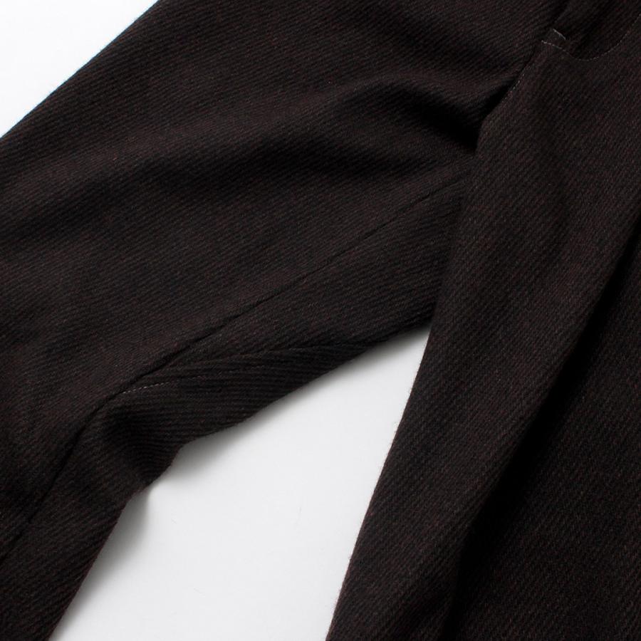 AND WANDER（アンドワンダー） リウール ツイード テーパードパンツ / メンズ イージーパンツ REWOOL tweed tapered pants | and wander | 12