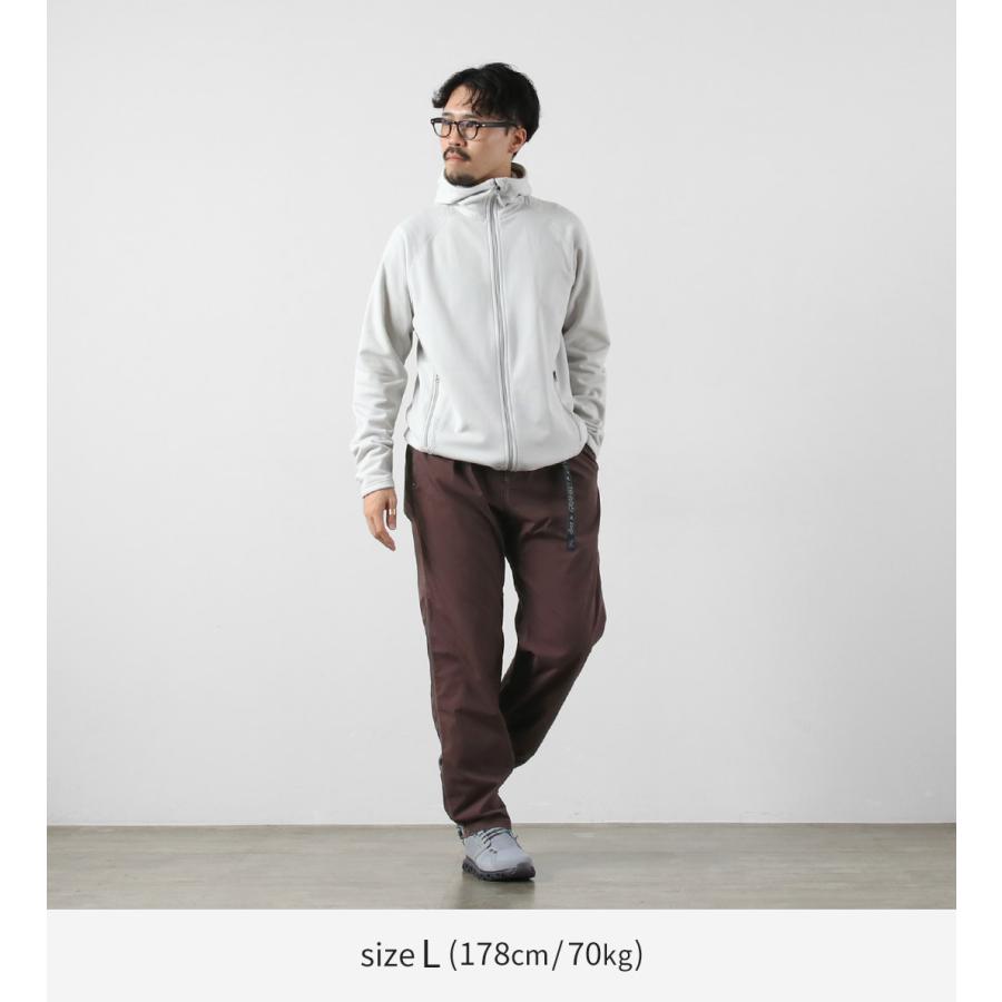 AND WANDER（アンドワンダー） グラミチコラボ コットンナイロン クライミングパンツ / メンズ イージーパンツ アウトドア | and wander | 05