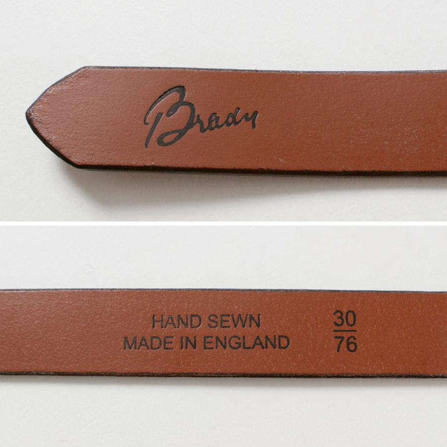 BRADY（ブレディ） ウエストエンド ベルト / カジュアル 本革 ブライドルレザー メンズ レディース ユニセックス | BRADY | 10