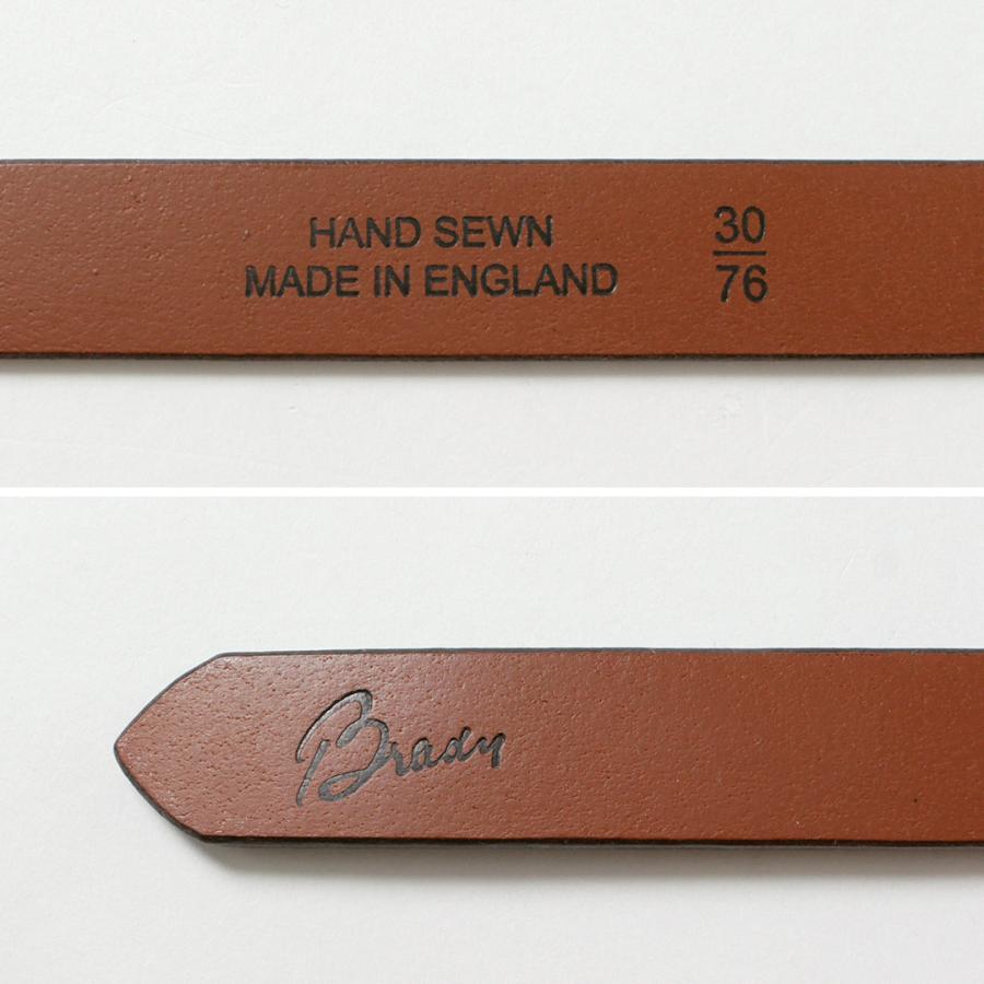 BRADY（ブレディ） スターラップ ベルト / カジュアル ビジネス 本革 ブライドルレザー メンズ レディース ユニセックス | BRADY | 09