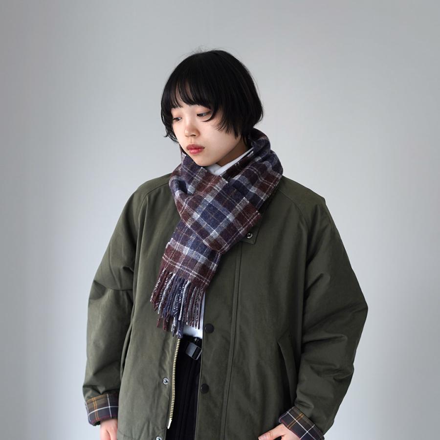 BARBOUR（バブアー） タータン ラムウール スカーフ / マフラー メンズ ウィメンズ ユニセックス チェック柄 | Barbour | 12