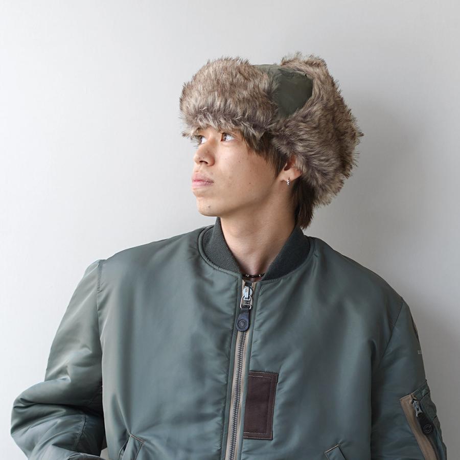 NANGA（ナンガ） オーロラテックス ファー フライトキャップ / 帽子 アウトドア メンズ 耐水 撥水 防風 AURORA TEX | NANGA | 14