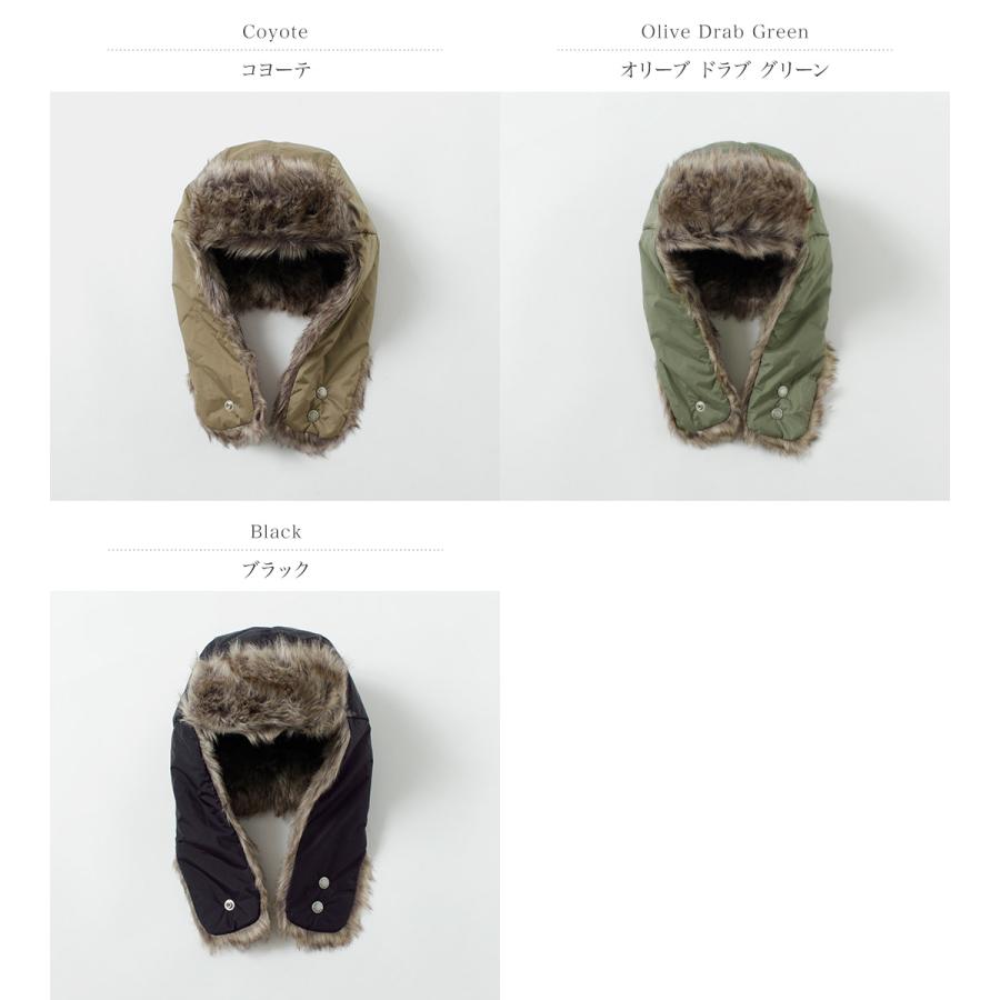 NANGA（ナンガ） オーロラテックス ファー フライトキャップ / 帽子 アウトドア メンズ 耐水 撥水 防風 AURORA TEX | NANGA | 04