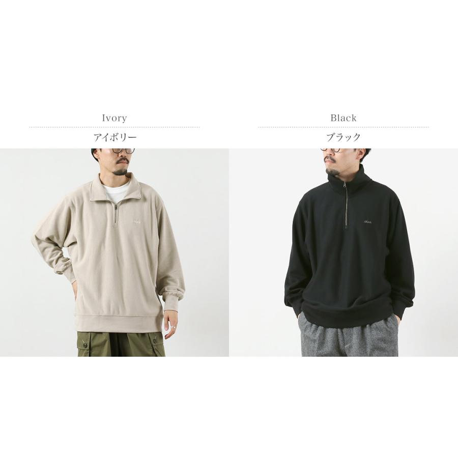 NANGA（ナンガ） ドライミックス テリー ハーフジップ スウェット / トップス メンズ プルオーバー 長袖 速乾 | NANGA | 03