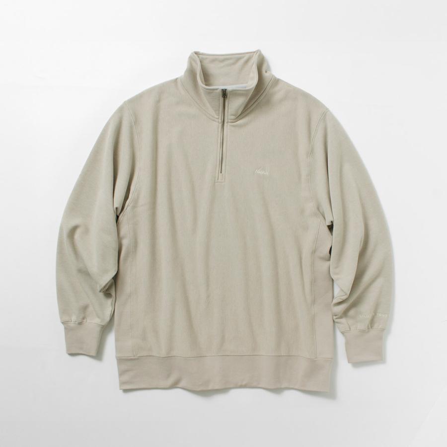 NANGA（ナンガ） ドライミックス テリー ハーフジップ スウェット / トップス メンズ プルオーバー 長袖 速乾 | NANGA | 04