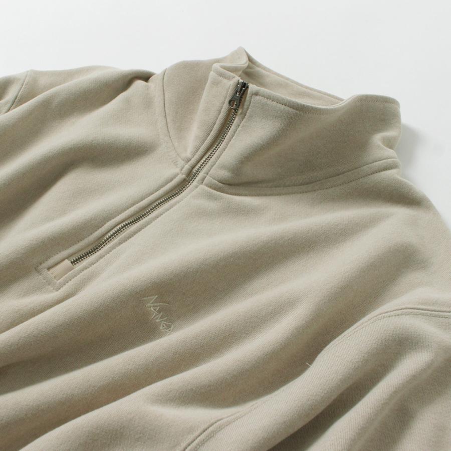 NANGA（ナンガ） ドライミックス テリー ハーフジップ スウェット / トップス メンズ プルオーバー 長袖 速乾 | NANGA | 08