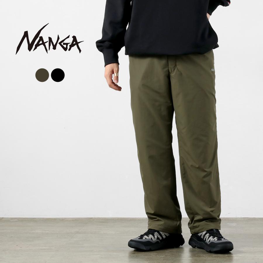 NANGA（ナンガ） ウォーム イージーパンツ / メンズ ナイロン イージーパンツ 総ゴム 撥水 保温 WARM EASY PANTS | NANGA