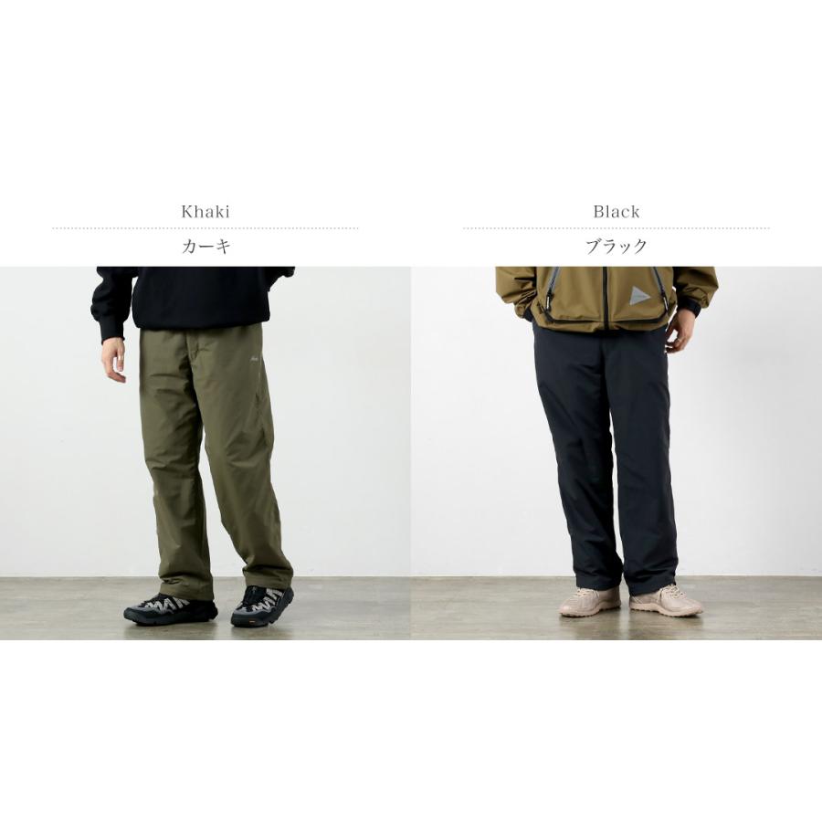 NANGA（ナンガ） ウォーム イージーパンツ / メンズ ナイロン イージーパンツ 総ゴム 撥水 保温 WARM EASY PANTS | NANGA | 03