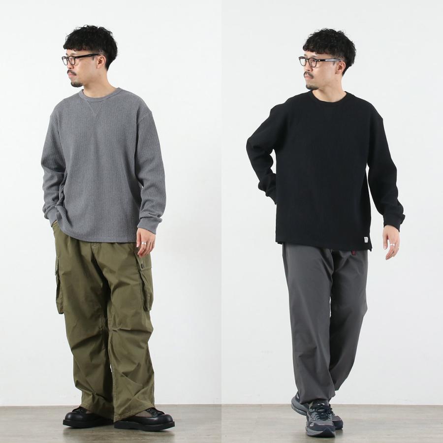 NANGA （ナンガ） エコハイブリッド ワッフル ロングスリーブTシャツ / メンズ 長袖 Tシャツ ロンT サーマル | NANGA | 07