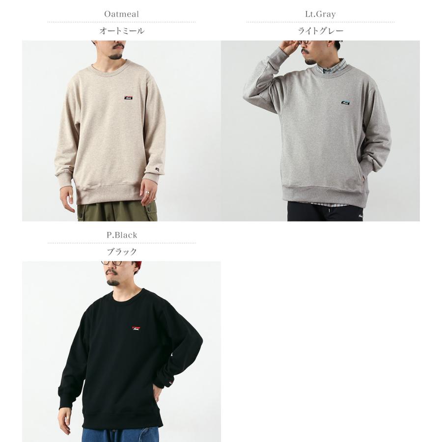 NANGA（ナンガ） エコハイブリッド ミニボックスロゴ刺繍 スウェット / トップス プルオーバー サスティナブル メンズ | NANGA | 04