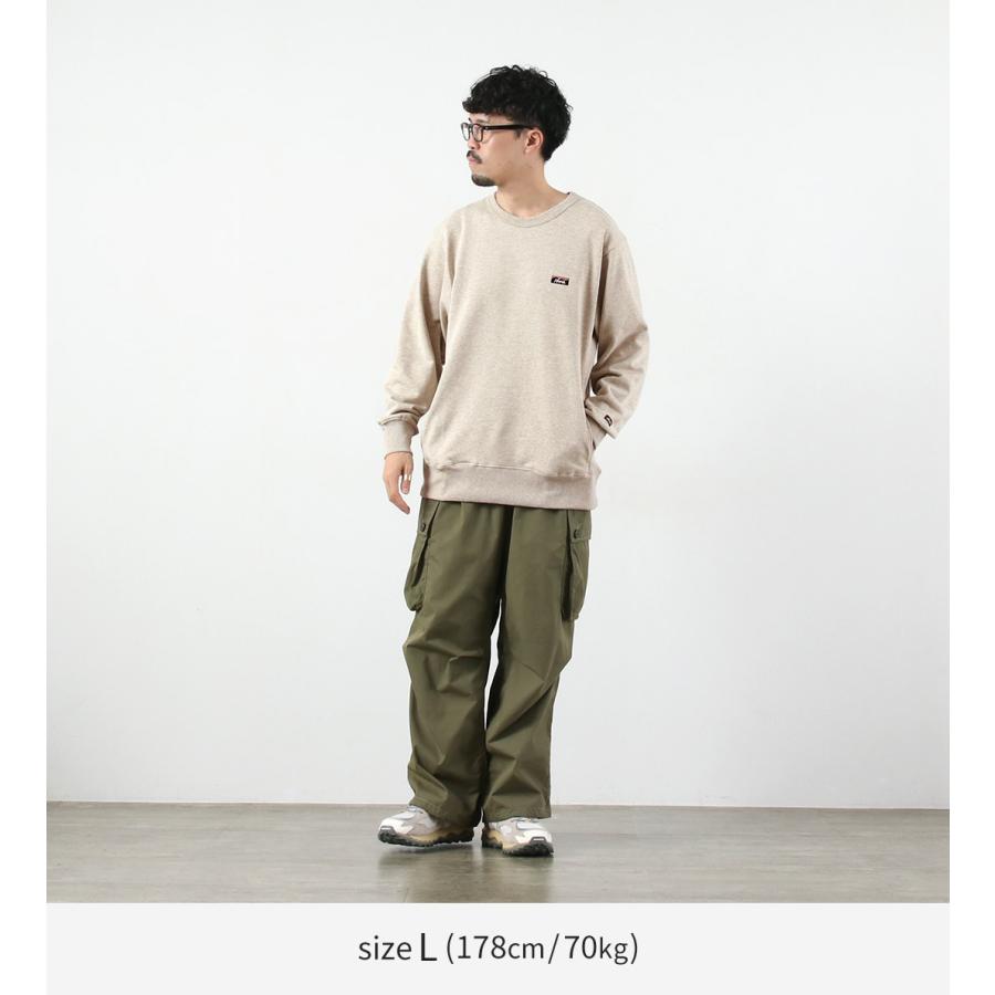 NANGA（ナンガ） エコハイブリッド ミニボックスロゴ刺繍 スウェット / トップス プルオーバー サスティナブル メンズ | NANGA | 06