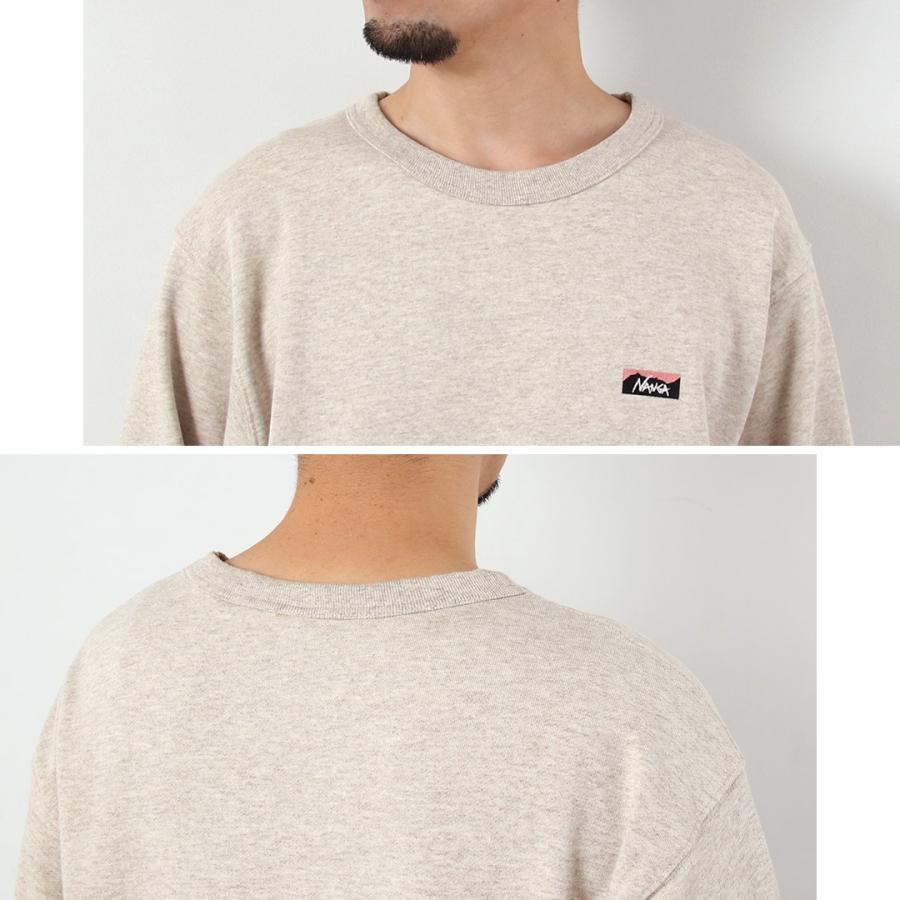 NANGA（ナンガ） エコハイブリッド ミニボックスロゴ刺繍 スウェット / トップス プルオーバー サスティナブル メンズ | NANGA | 10
