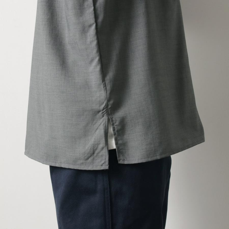 ROCOCO（ロココ） トロピカルウール オープンカラーシャツ / サマーウール メンズ 薄手 長袖 | ROCOCO | 16