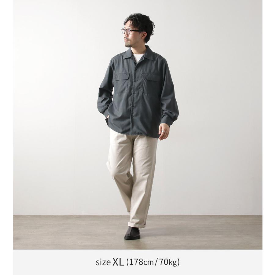 ROCOCO（ロココ） トロピカルウール オープンカラーシャツ / サマーウール メンズ 薄手 長袖 | ROCOCO | 05