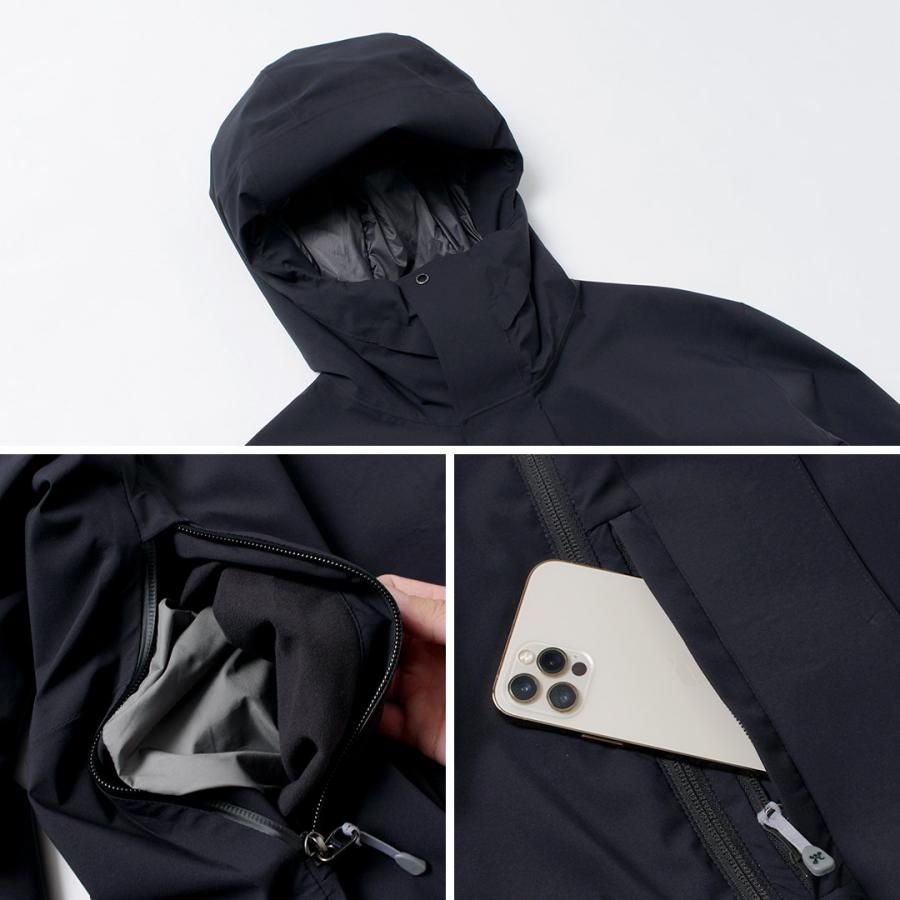HOUDINI （フーディニ） メンズ ライド インサレーテッドジャケット / メンズ シェルジャケット レインコート 防水 防風 透湿 | HOUDINI | 18