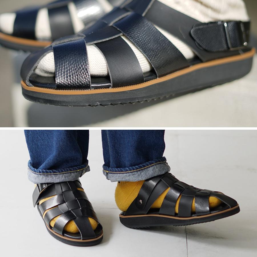 HEP（ヘップ） 別注 DRV ドライビング サンダル スネーク / グルカサンダル メンズ レディース ユニセックス | HEP | 11