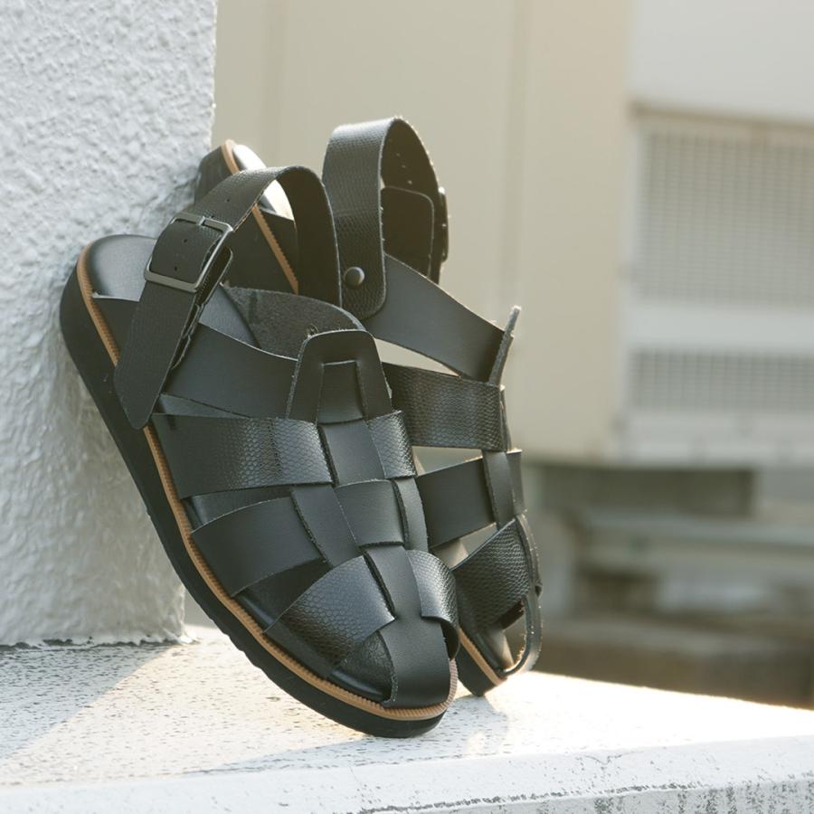 HEP（ヘップ） 別注 DRV ドライビング サンダル スネーク / グルカサンダル メンズ レディース ユニセックス | HEP | 04