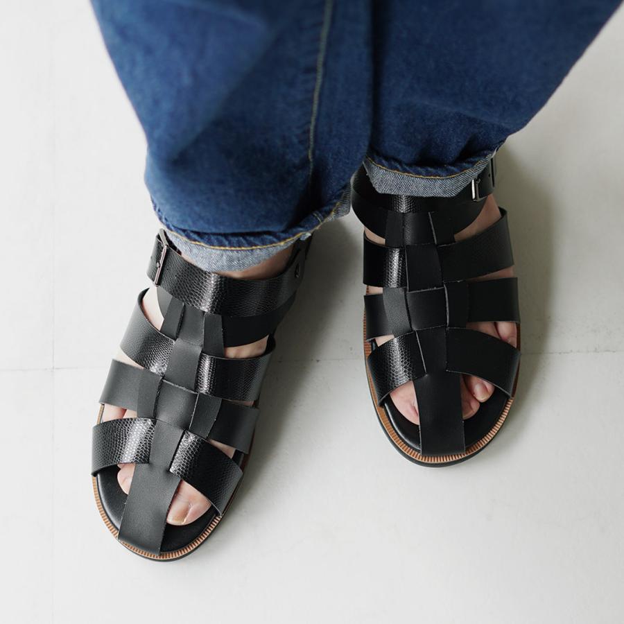 HEP（ヘップ） 別注 DRV ドライビング サンダル スネーク / グルカサンダル メンズ レディース ユニセックス | HEP | 06