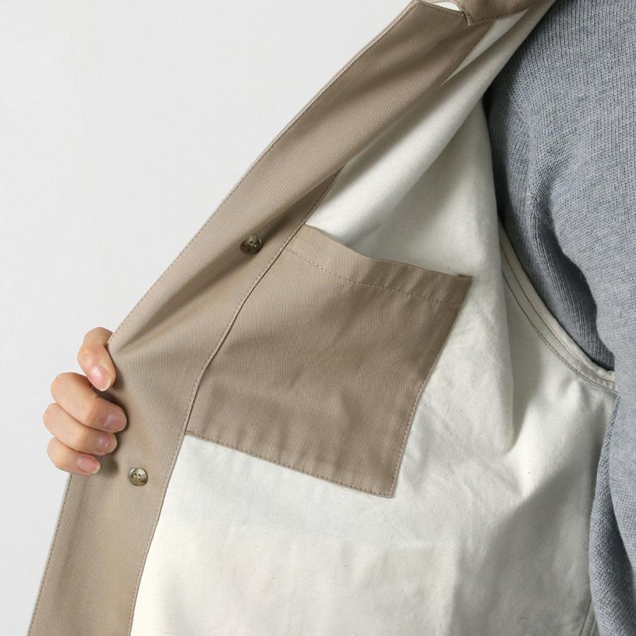 TRADITIONAL WEATHERWEAR（トラディショナル ウェザーウェア） ワークコート 002 ベーシックチノ / コート メンズ ステンカラー | Traditional Weatherwear | 11
