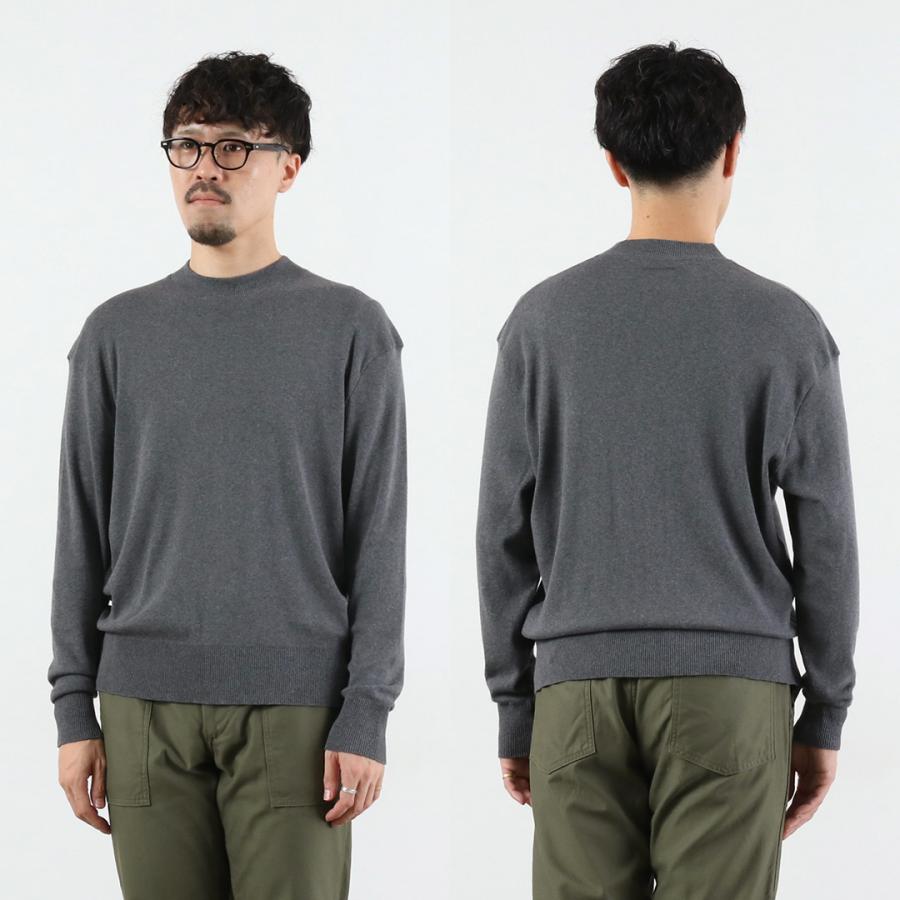 GICIPI（ジチピ） ジャグァーロ ハーフモックネック リラックスフィット ニットソー / メンズ トップス ニット カットソー 長袖 | gicipi | 13