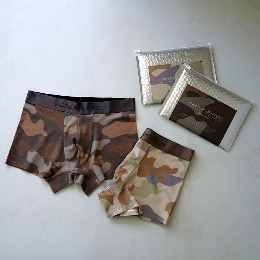 UNDERSON UNDERSON（アンダーソン アンダーソン） カモフラショートボクサー / メンズ 和紙 吸湿速乾 アンダーウェア 下着 | UNDERSON UNDERSON | 14
