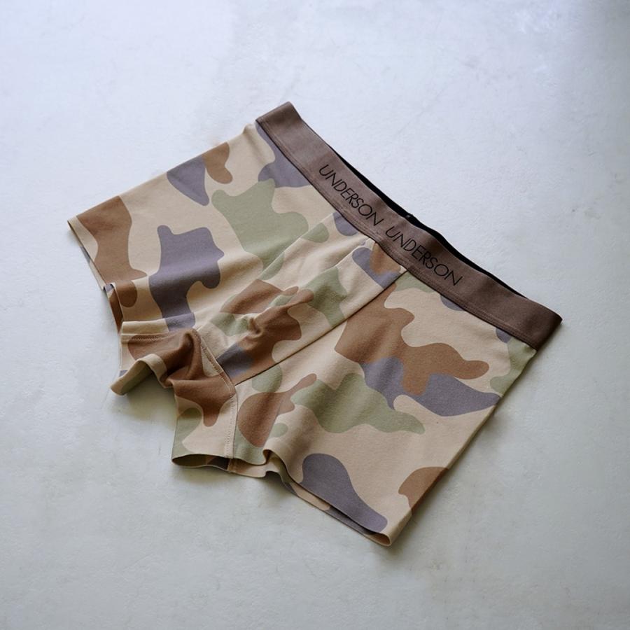 UNDERSON UNDERSON（アンダーソン アンダーソン） カモフラショートボクサー / メンズ 和紙 吸湿速乾 アンダーウェア 下着 | UNDERSON UNDERSON | 04
