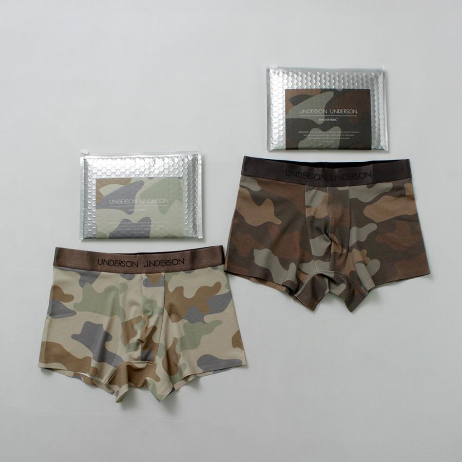 UNDERSON UNDERSON（アンダーソン アンダーソン） カモフラショートボクサー / メンズ 和紙 吸湿速乾 アンダーウェア 下着 | UNDERSON UNDERSON | 05