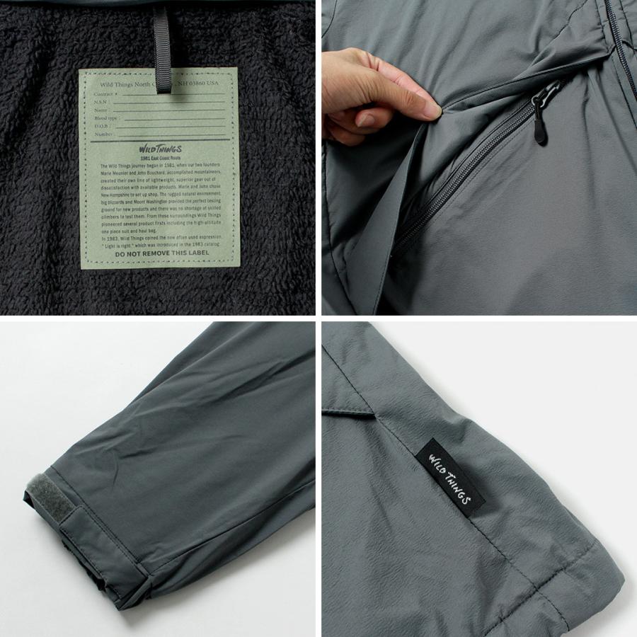 WILDTHINGS（ワイルドシングス） コールドウェザーパーカー / アウター リサイクルポリエステル スタンドカラー ミリタリー | WILD THINGS | 19