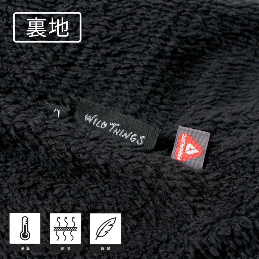 WILDTHINGS（ワイルドシングス） コールドウェザーパーカー / アウター リサイクルポリエステル スタンドカラー ミリタリー | WILD THINGS | 08