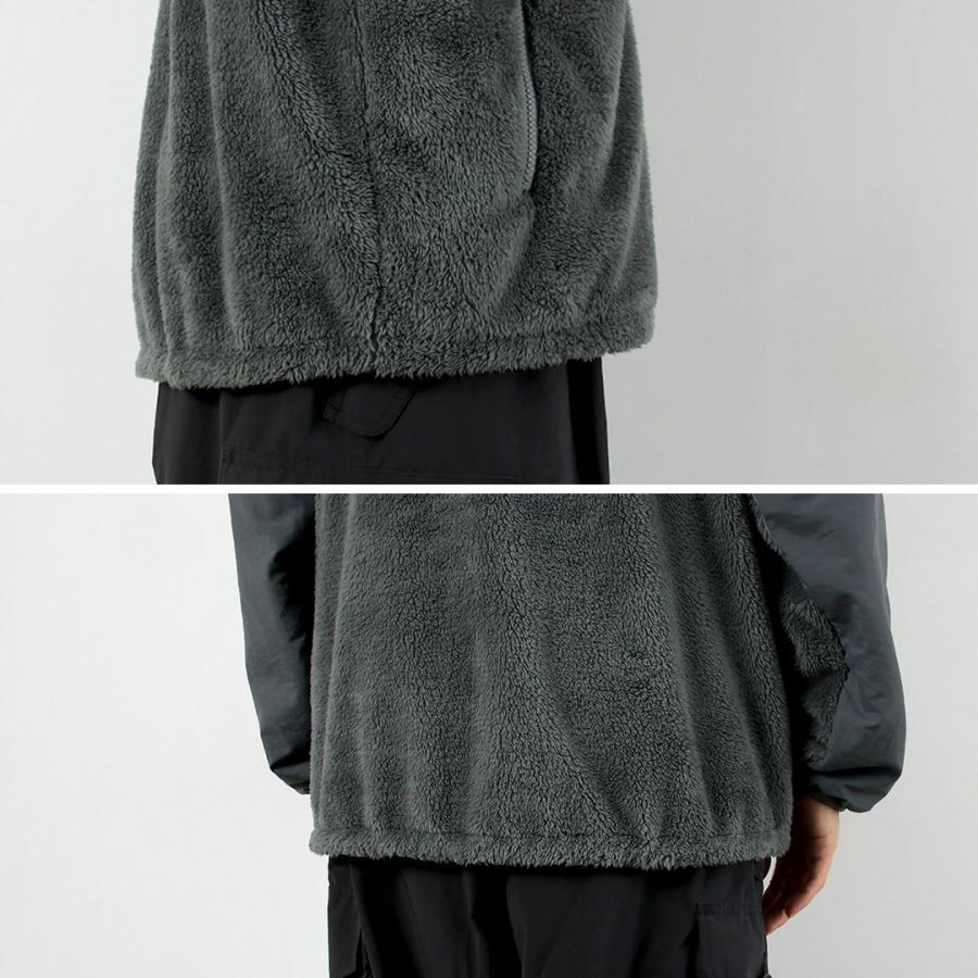 WILDTHINGS（ワイルドシングス） レベル3 シャギージャケット / フリース ブルゾン スタンドカラー ミリタリー 防寒 | WHITE MOUNTAINEERING | 14