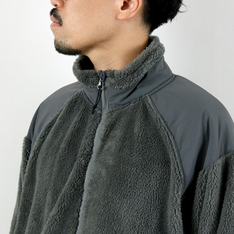 WILDTHINGS（ワイルドシングス） レベル3 シャギージャケット / フリース ブルゾン スタンドカラー ミリタリー 防寒 | WHITE MOUNTAINEERING | 09