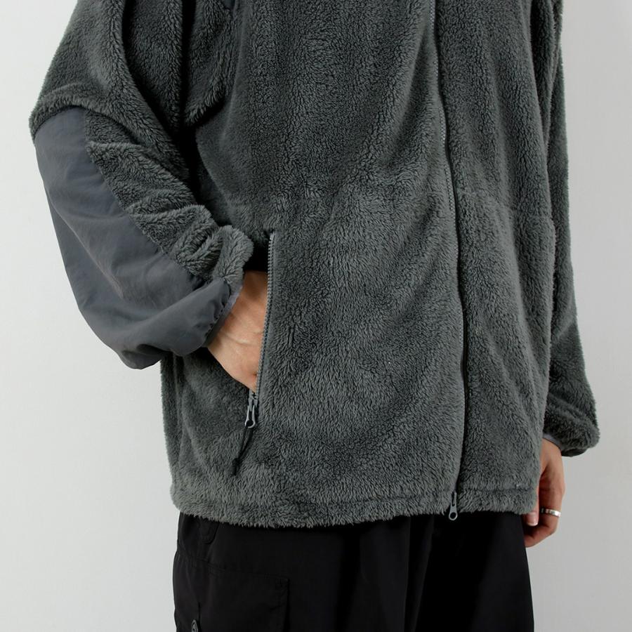 WILDTHINGS（ワイルドシングス） レベル3 シャギージャケット / フリース ブルゾン スタンドカラー ミリタリー 防寒 | WHITE MOUNTAINEERING | 11